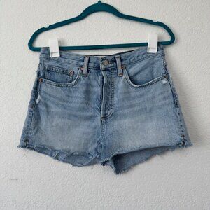 Aritzia Denim Forum Womens Jean Shorts The Yoko Short size 28 Organiz Cotton EUC